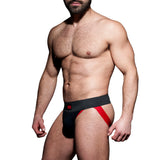 AD Fetish Rib Jock Red ADF84