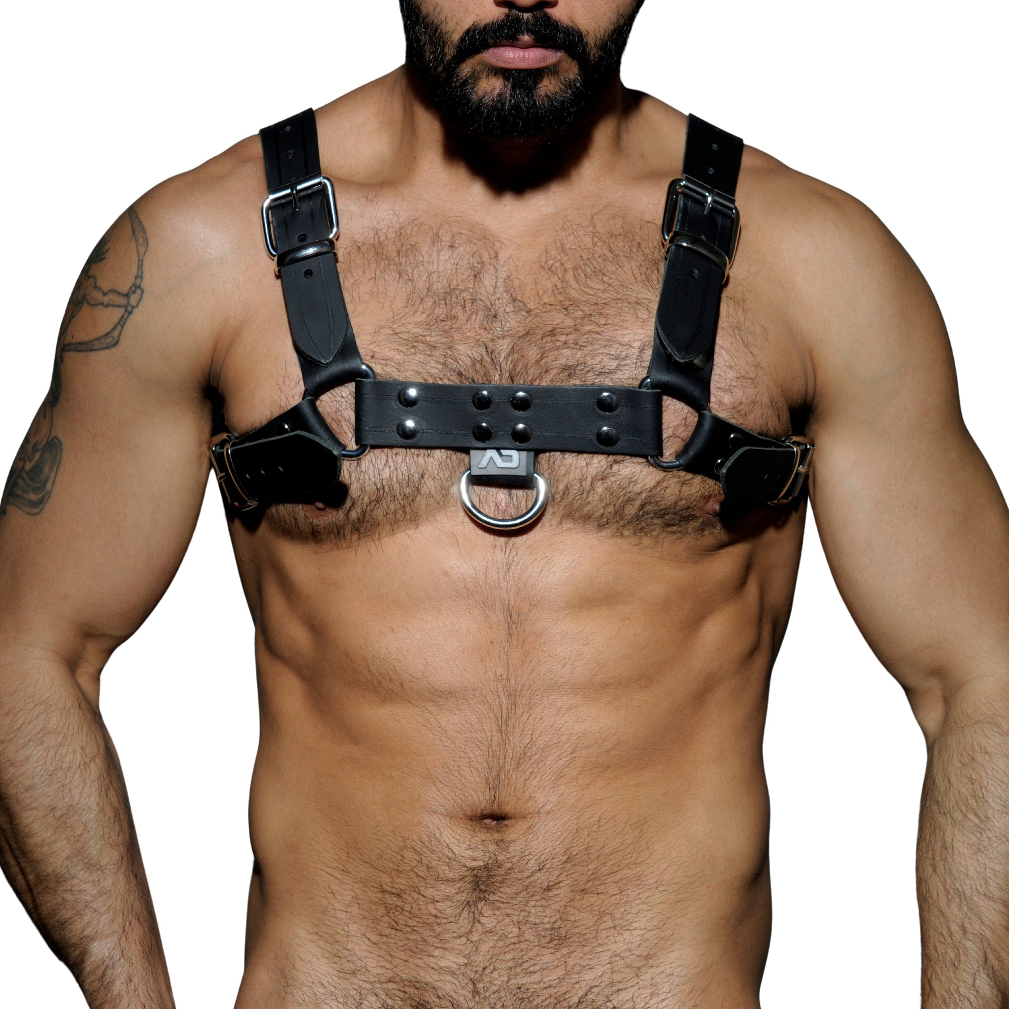 AD Fetish Leather Harness Black ADF30