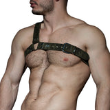 AD Fetish Gladiator Camo Harness Camouflage ADF91