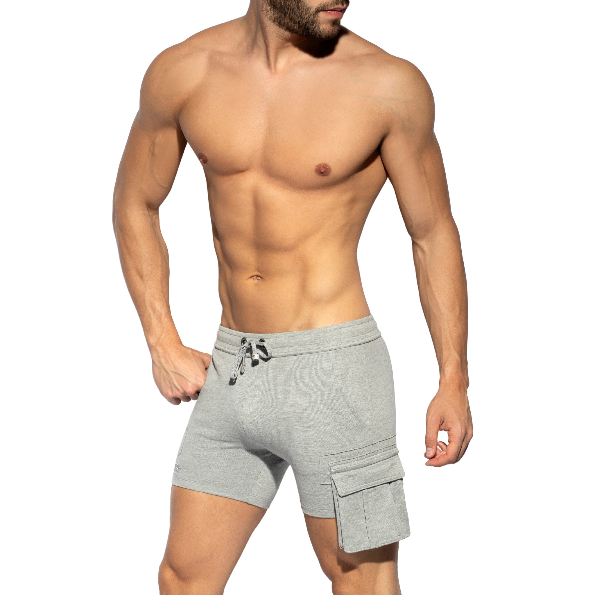 ES Collection Pique Short Heather Grey SP260