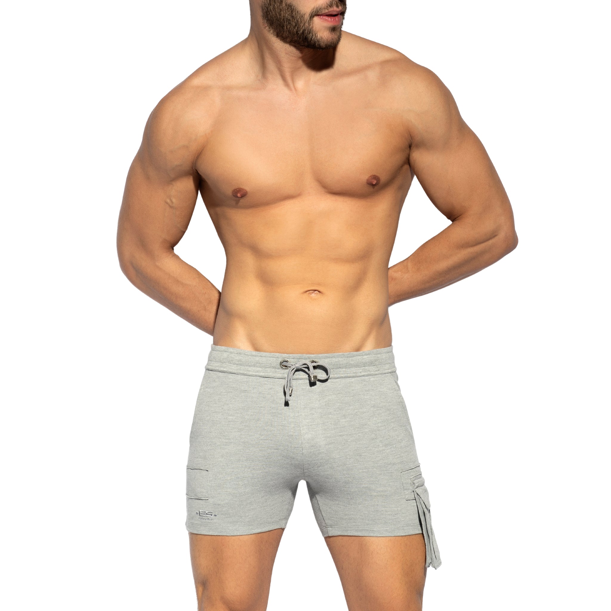 ES Collection Pique Short Heather Grey SP260