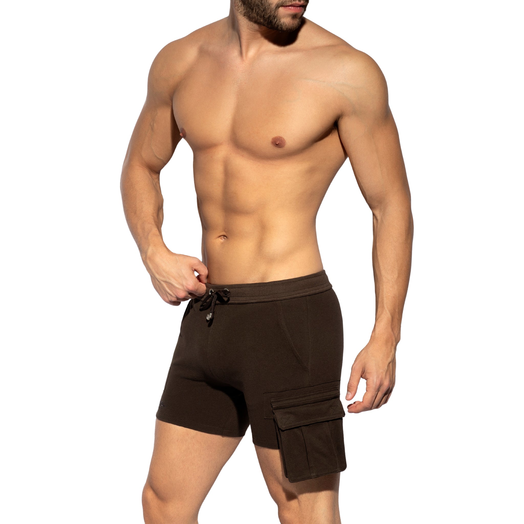 ES Collection Pique Short Brown SP260