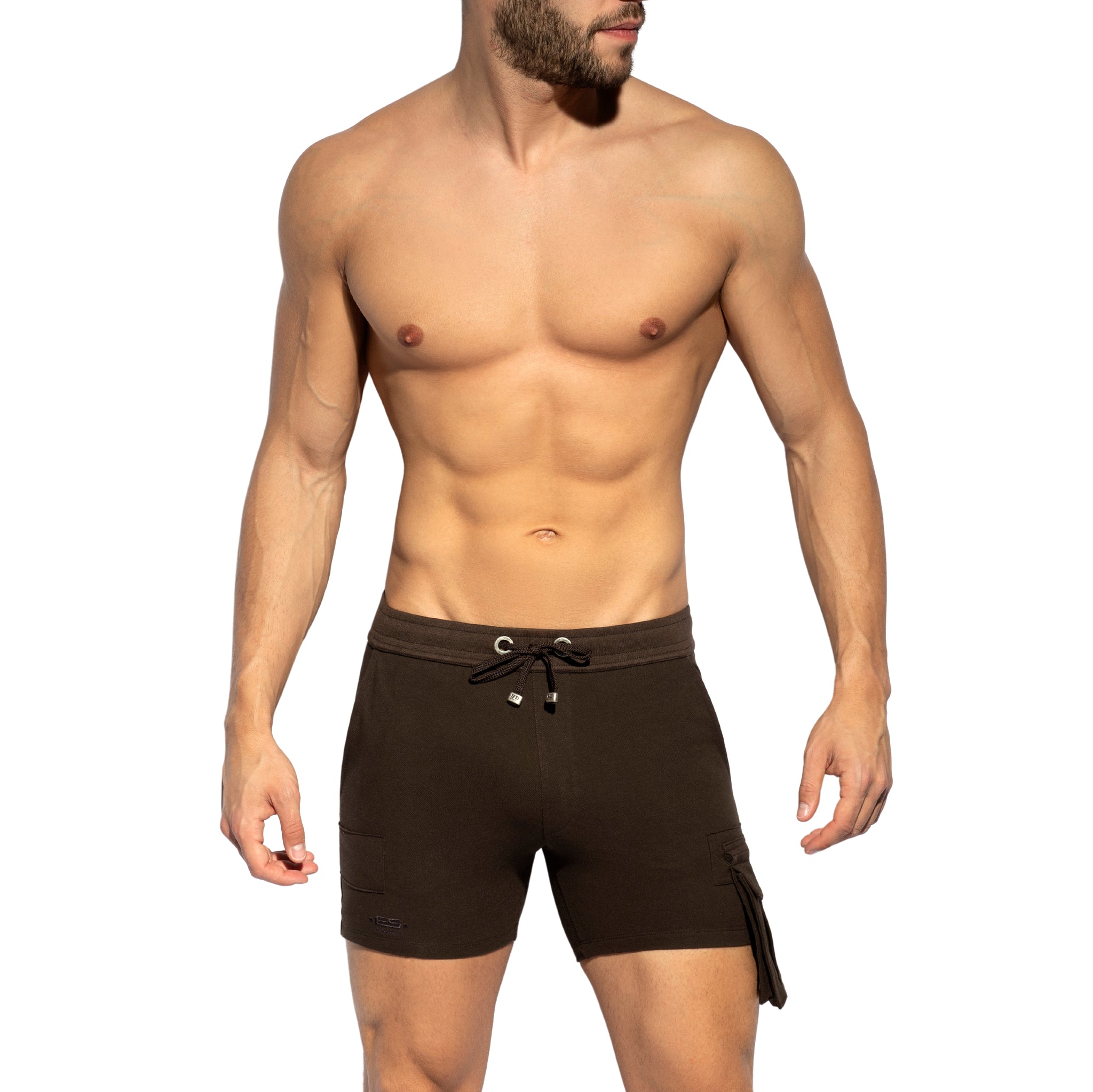 ES Collection Pique Short Brown SP260