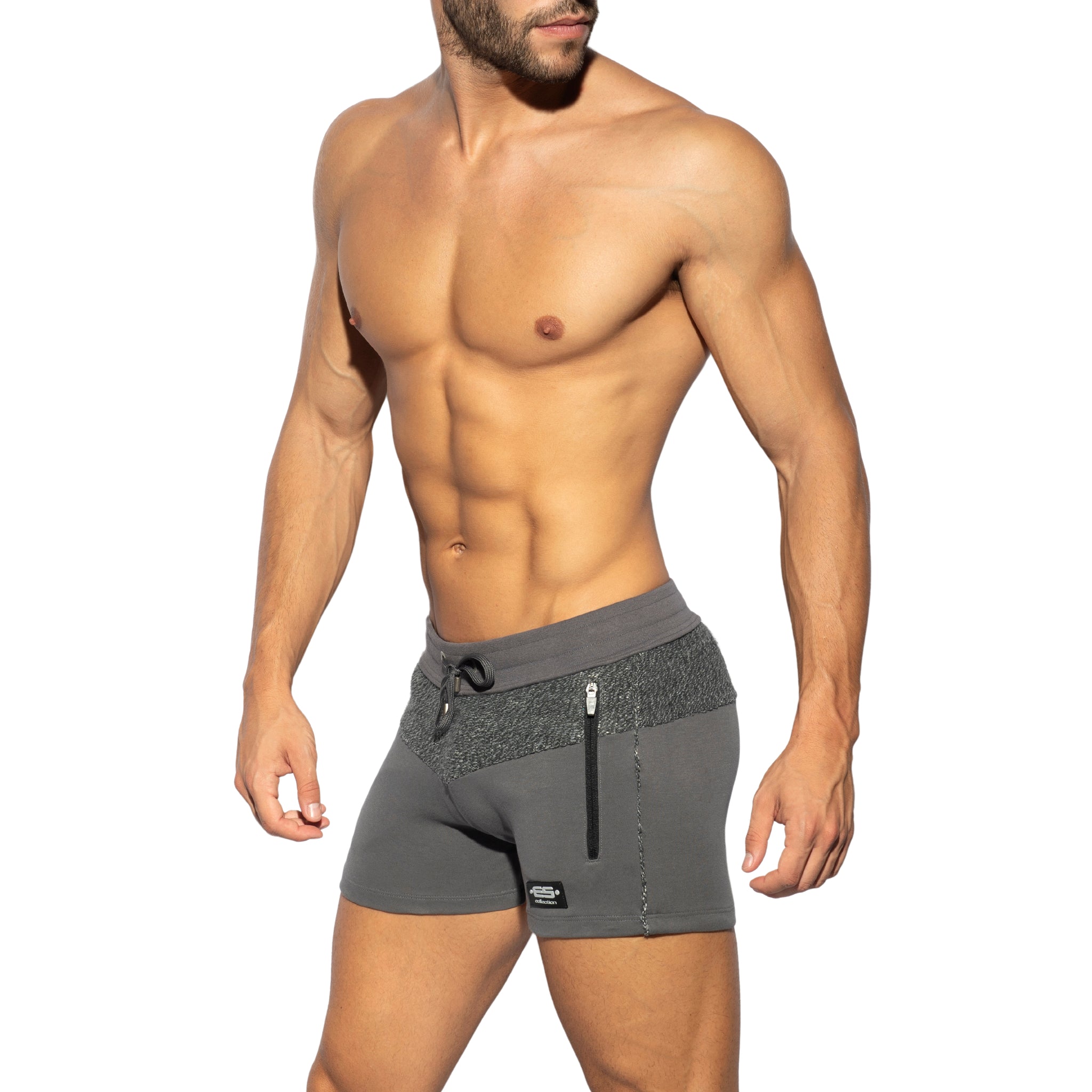 ES Collection Charcoal Rustic Sports Shorts Charcoal SP283