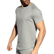 ES Collection Relief Sports T-Shirt Heather Grey SP292