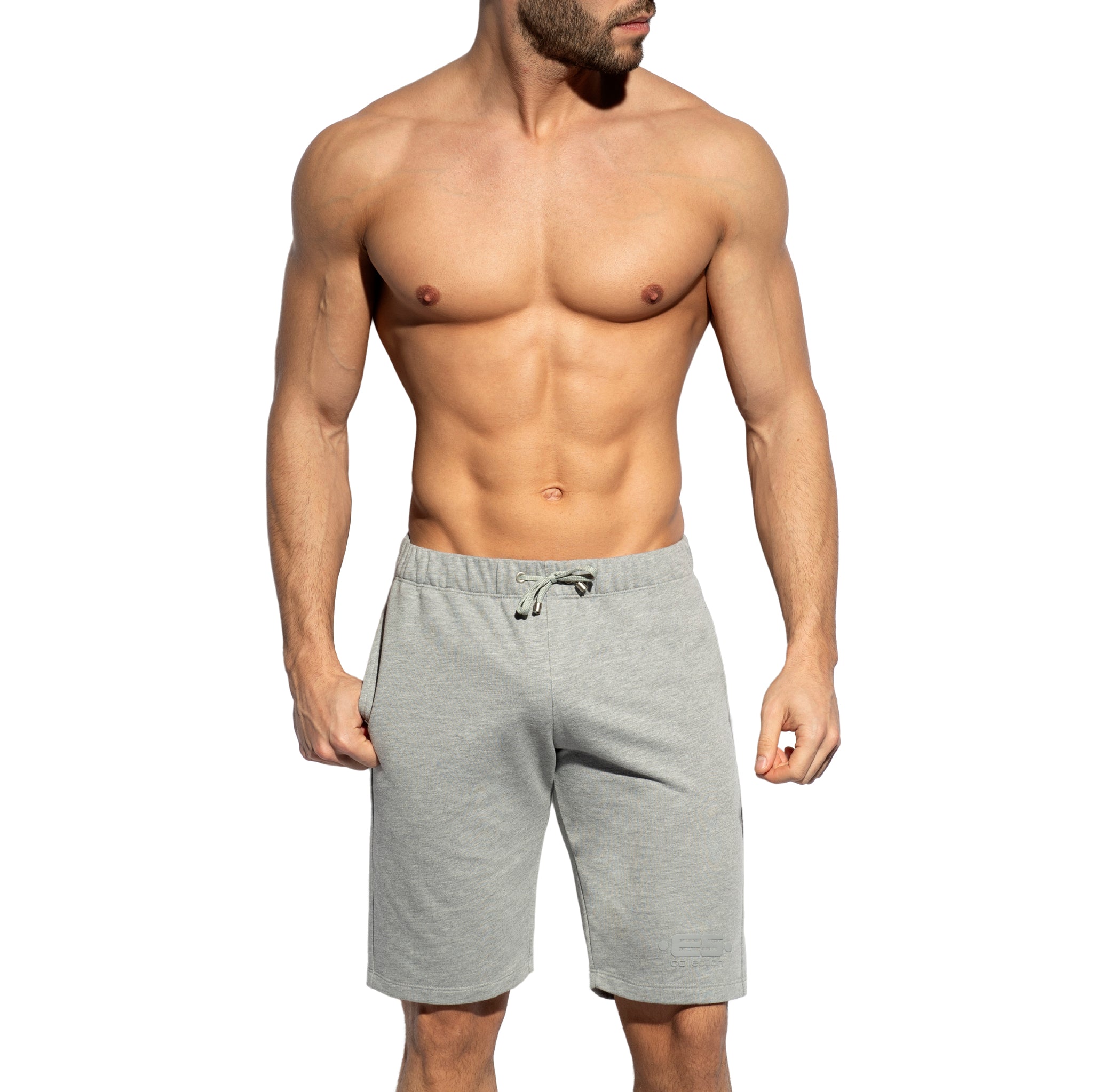 ES Collection Relief Sports Shorts Heather Grey SP293