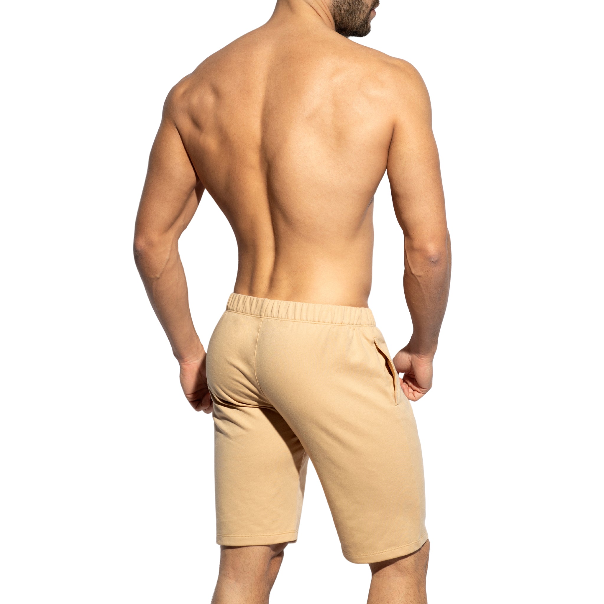 ES Collection Relief Sports Shorts Beige SP293