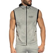 ES Collection First Class Athletic Hoodie Heather Grey SP295