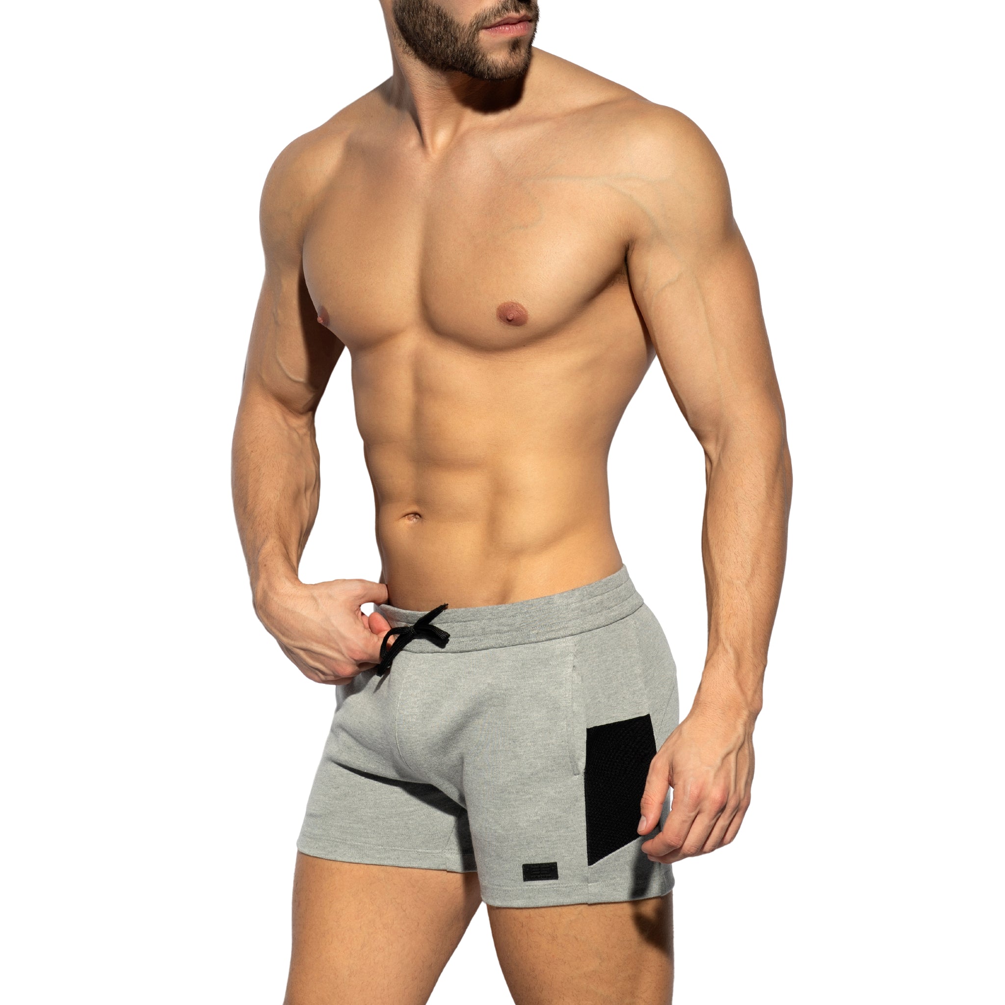 ES Collection First Class Athletic Shorts Heather Grey SP298