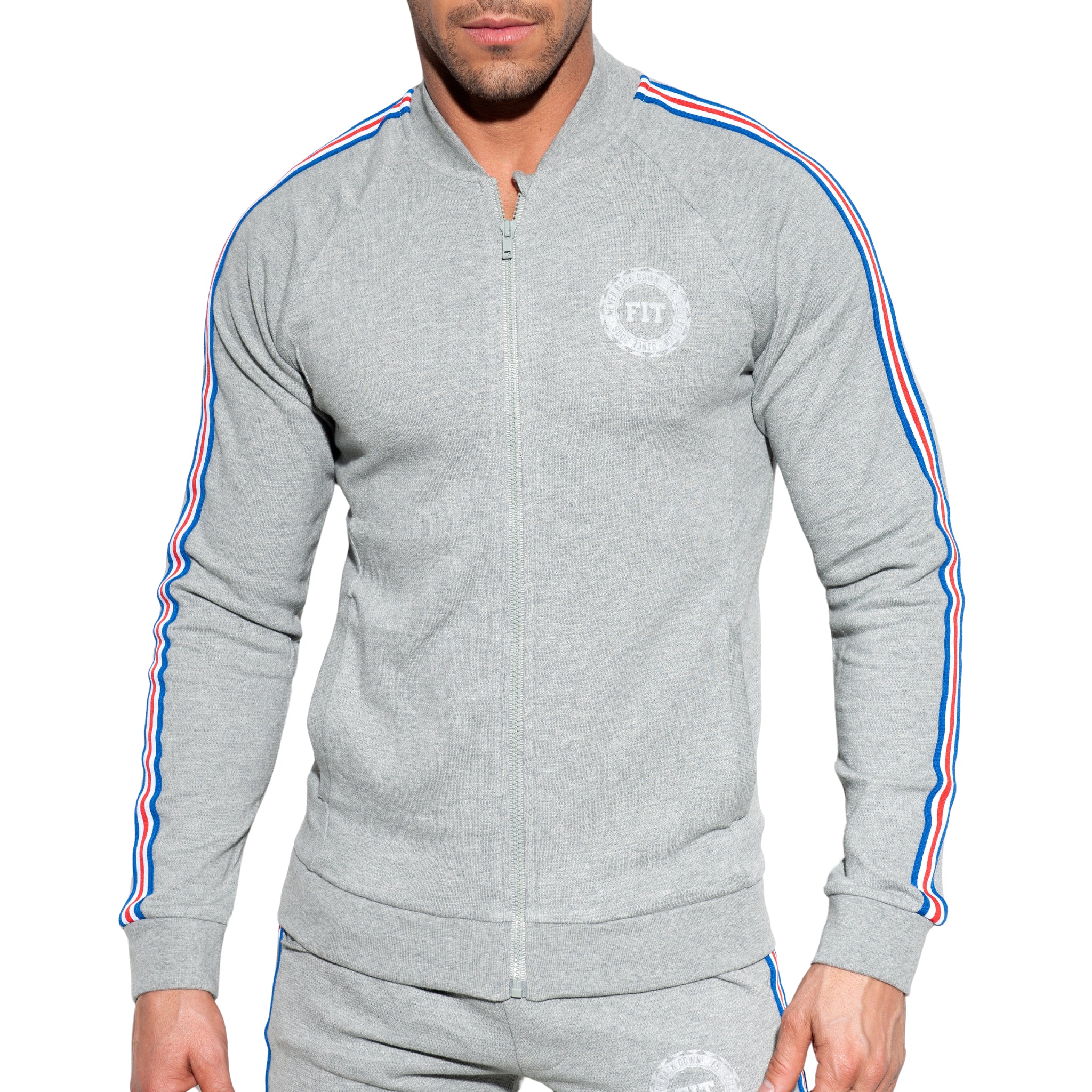 ES Collection Fit Tape Jacket Heather Grey SP208