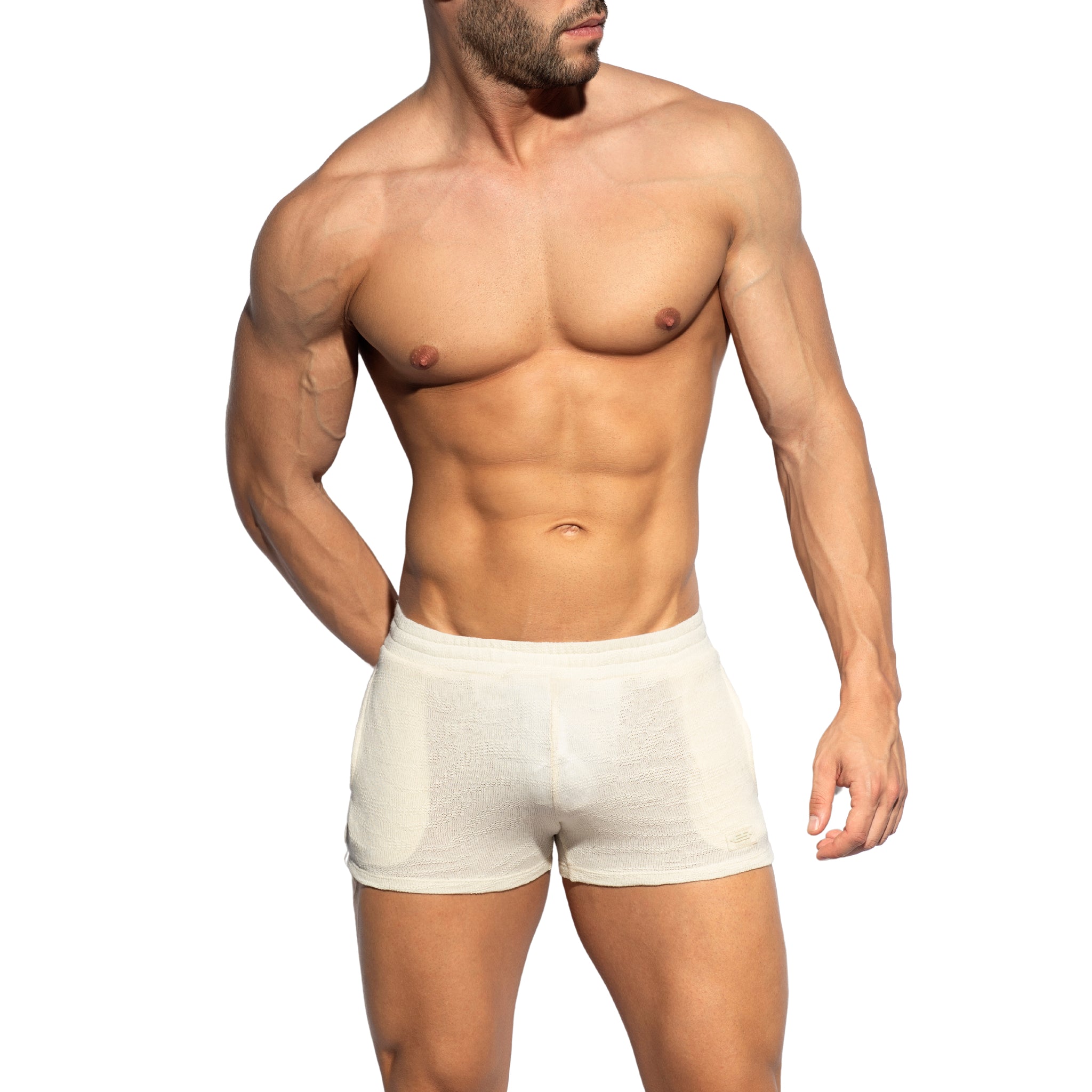 ES Collection Eco Breeze Shorts Ivory SP303