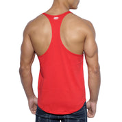 ES Collection Fitness Plain Tank Top Red TS160