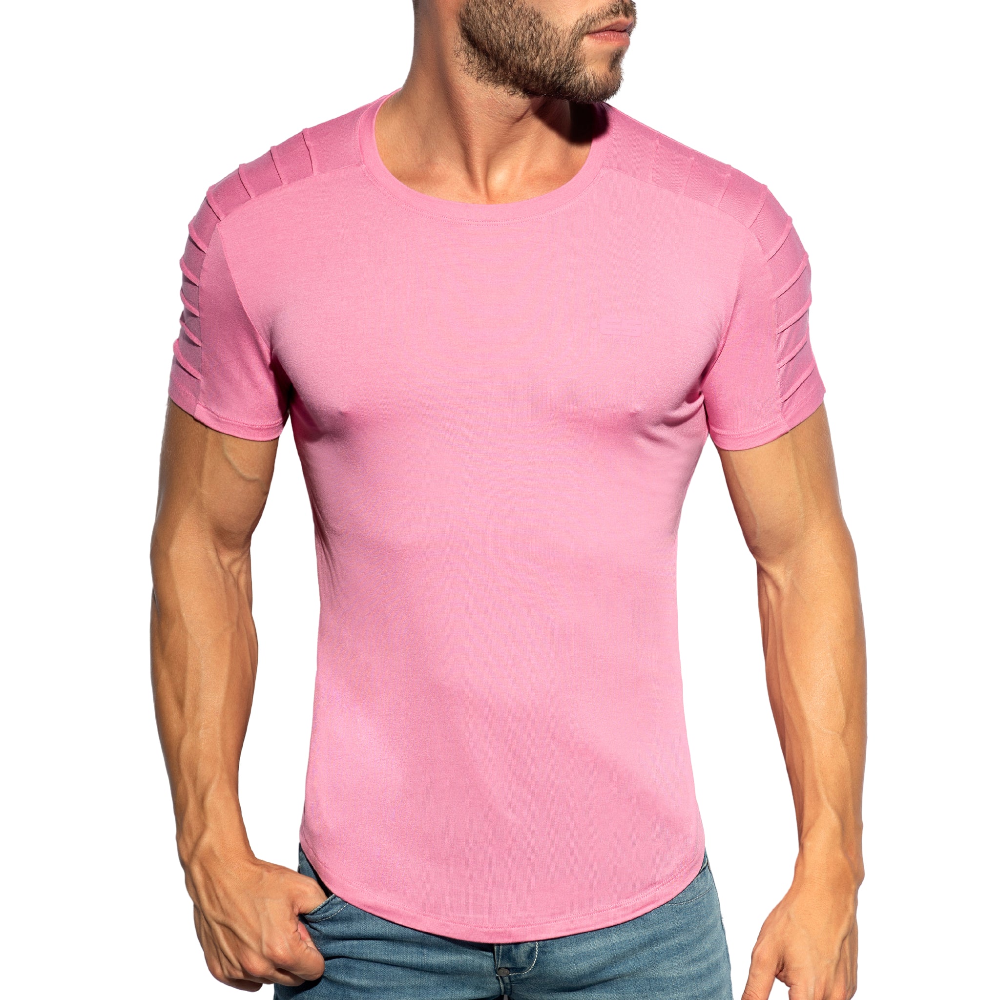 ES Collection Basic Ranglan T-Shirt Pink TS245