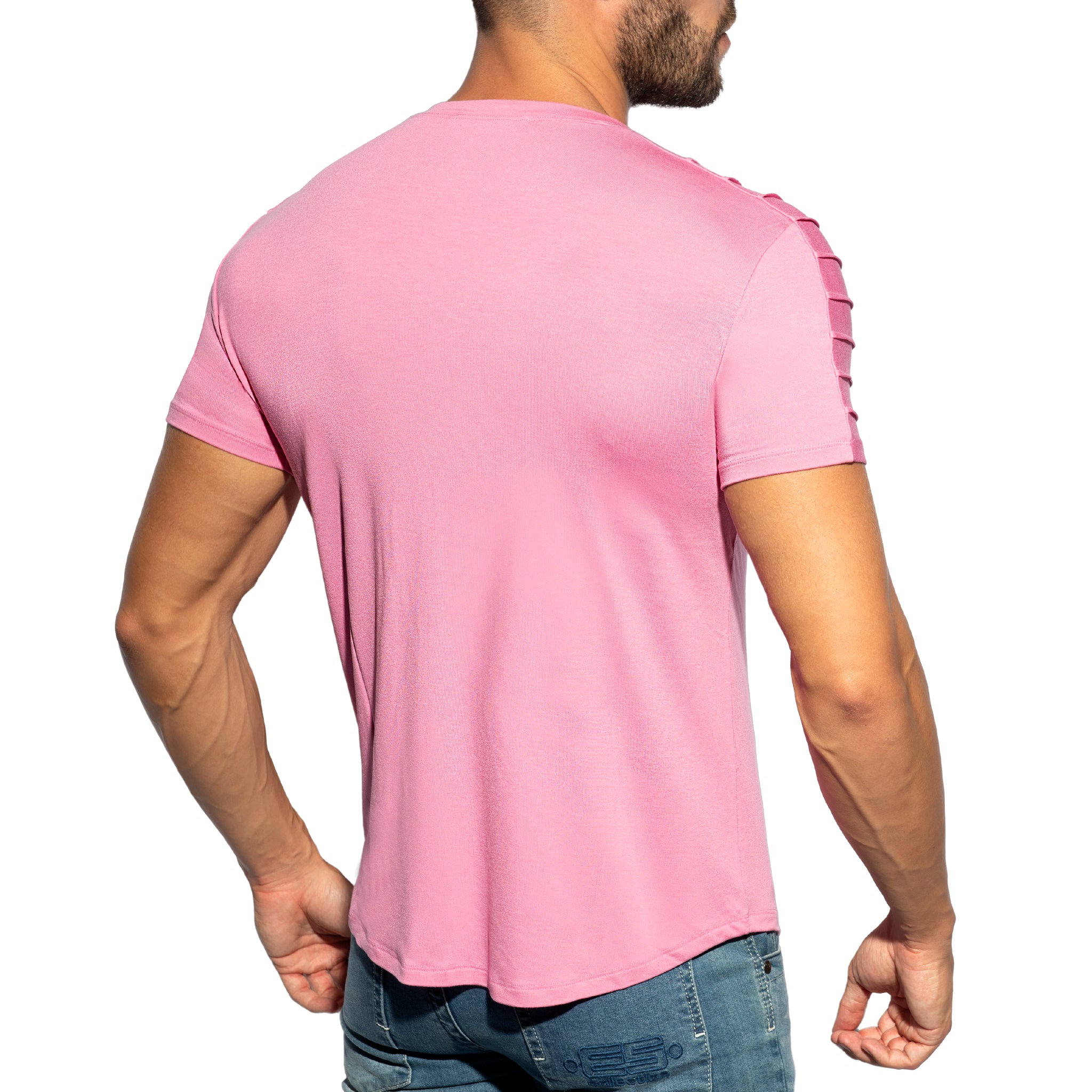 ES Collection Basic Ranglan T-Shirt Pink TS245