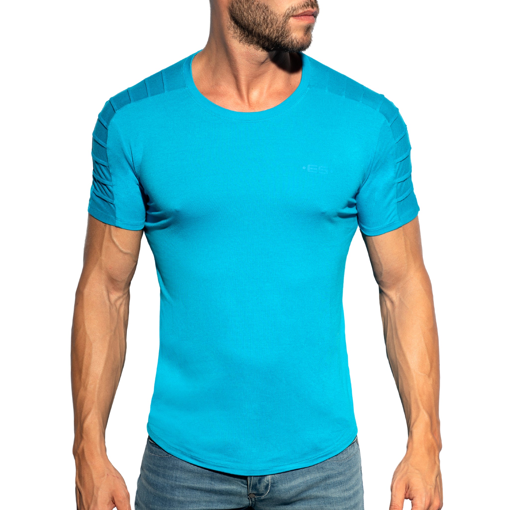ES Collection Basic Ranglan T-Shirt Turquoise TS245