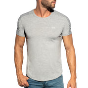 ES Collection Basic Ranglan T-Shirt Heather Grey TS245