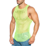 ES Collection Mesh Tank Top Yellow TS261