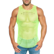 ES Collection Mesh Tank Top Yellow TS261