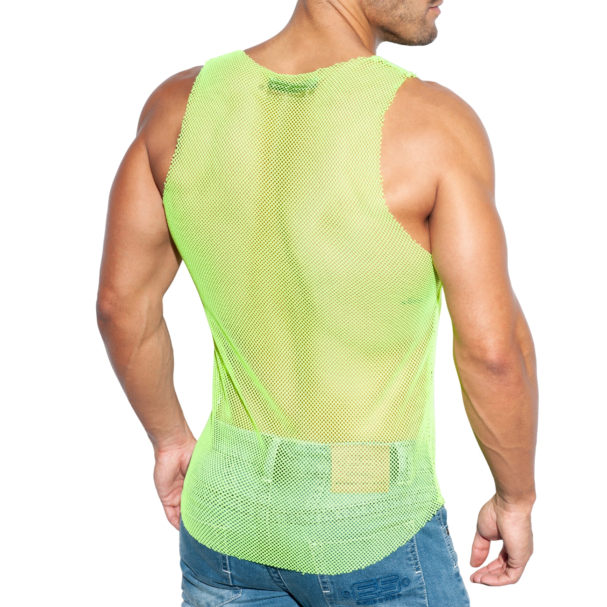 ES Collection Mesh Tank Top Yellow TS261