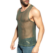 ES Collection Maldives Tank Top Khaki TS327