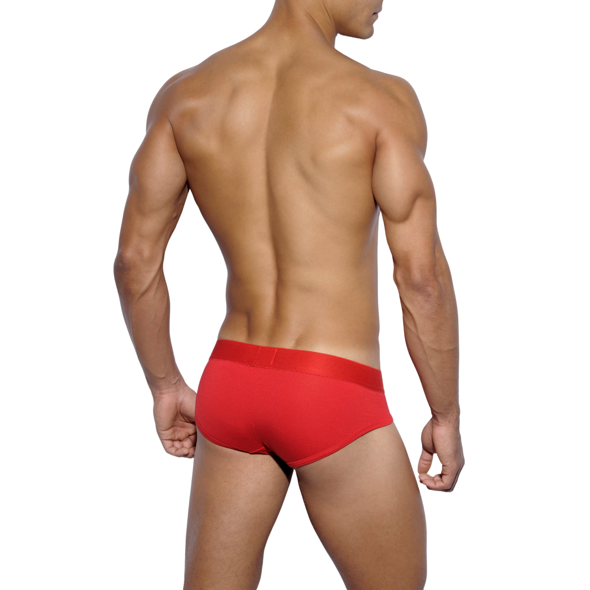 ES Collection Basic Modal Push Up Brief Red UN115