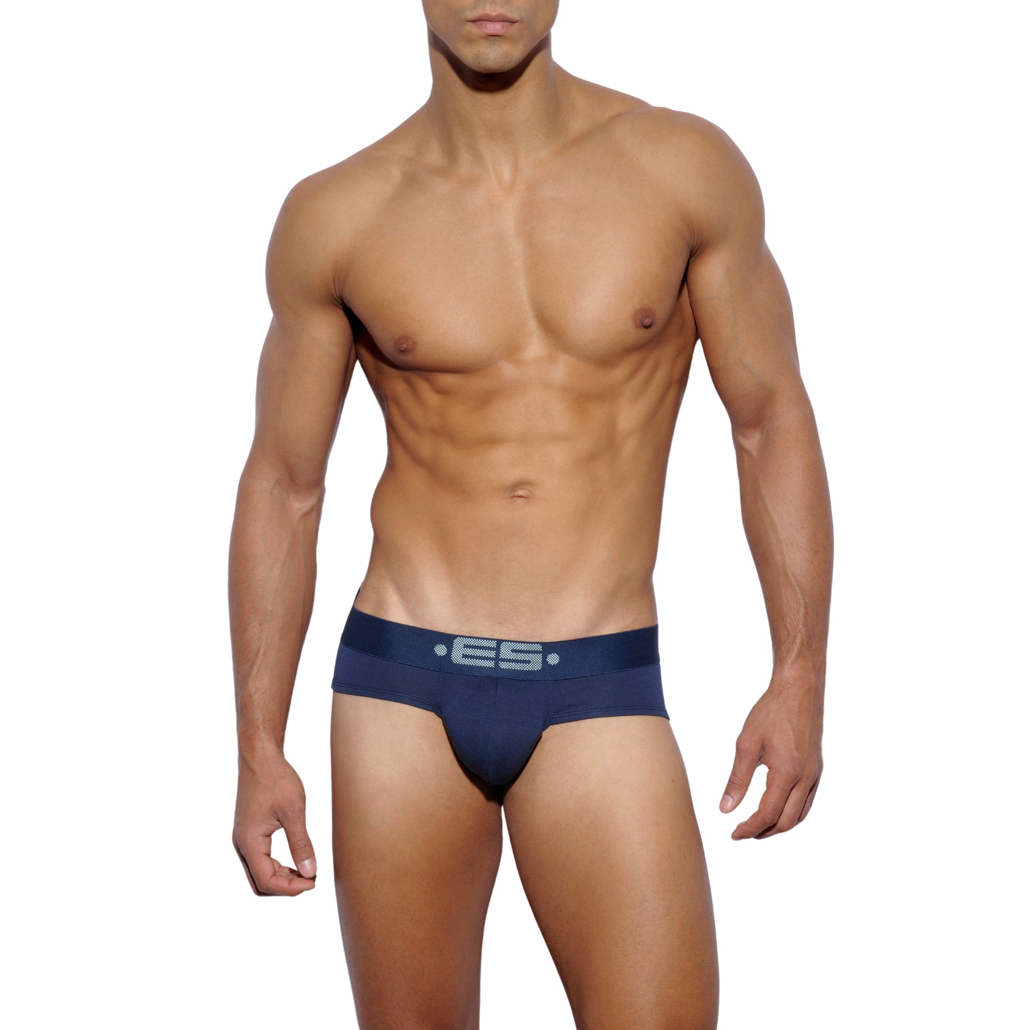 ES Collection Basic Modal Push Up Brief Navy UN115