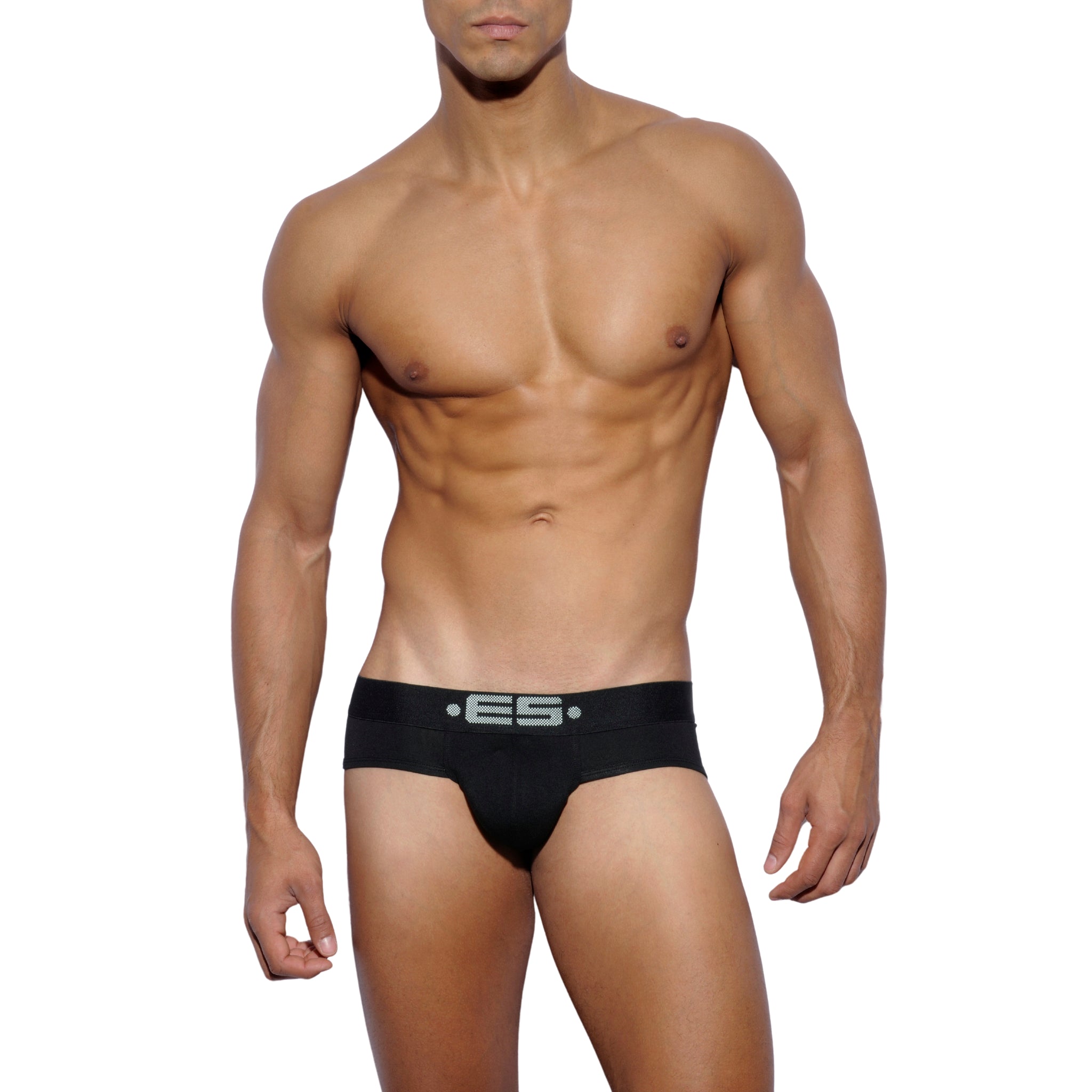 ES Collection Basic Modal Push Up Brief Black UN115