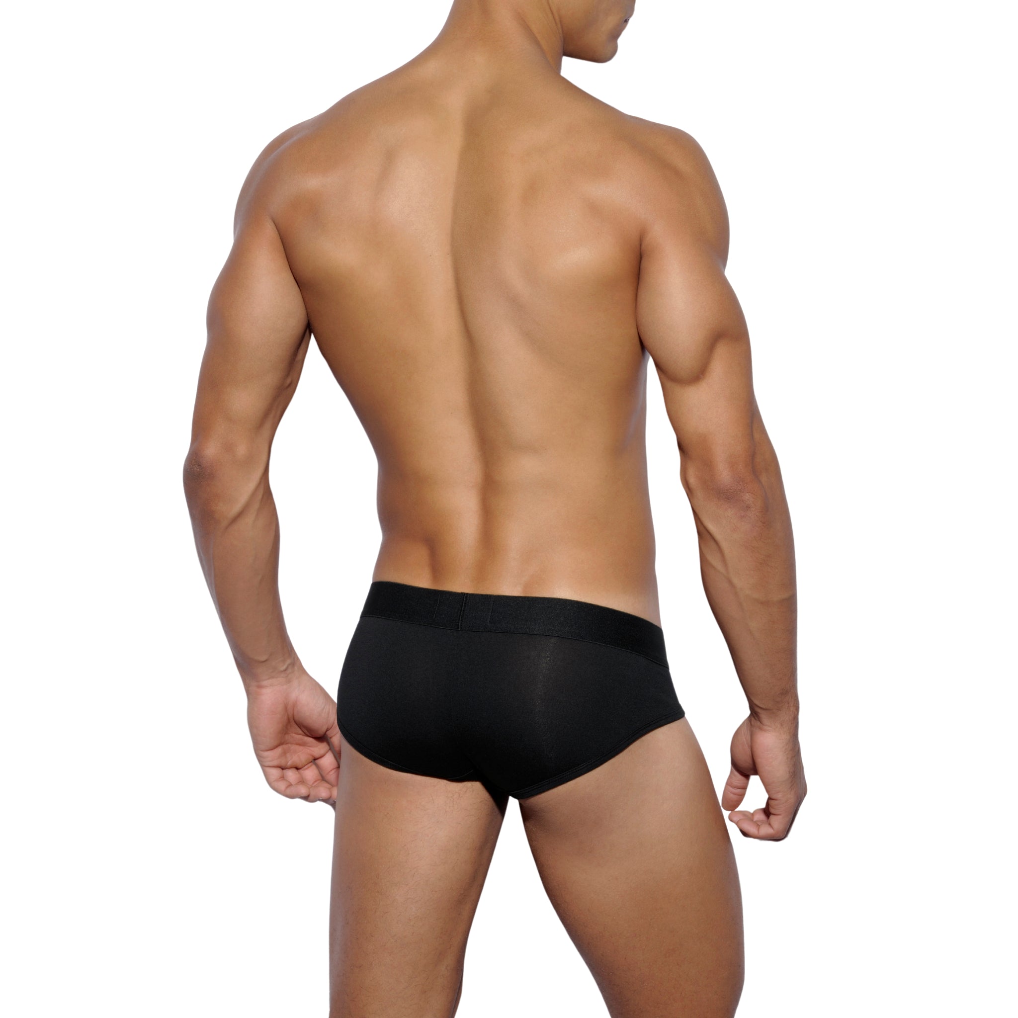 ES Collection Basic Modal Push Up Brief Black UN115