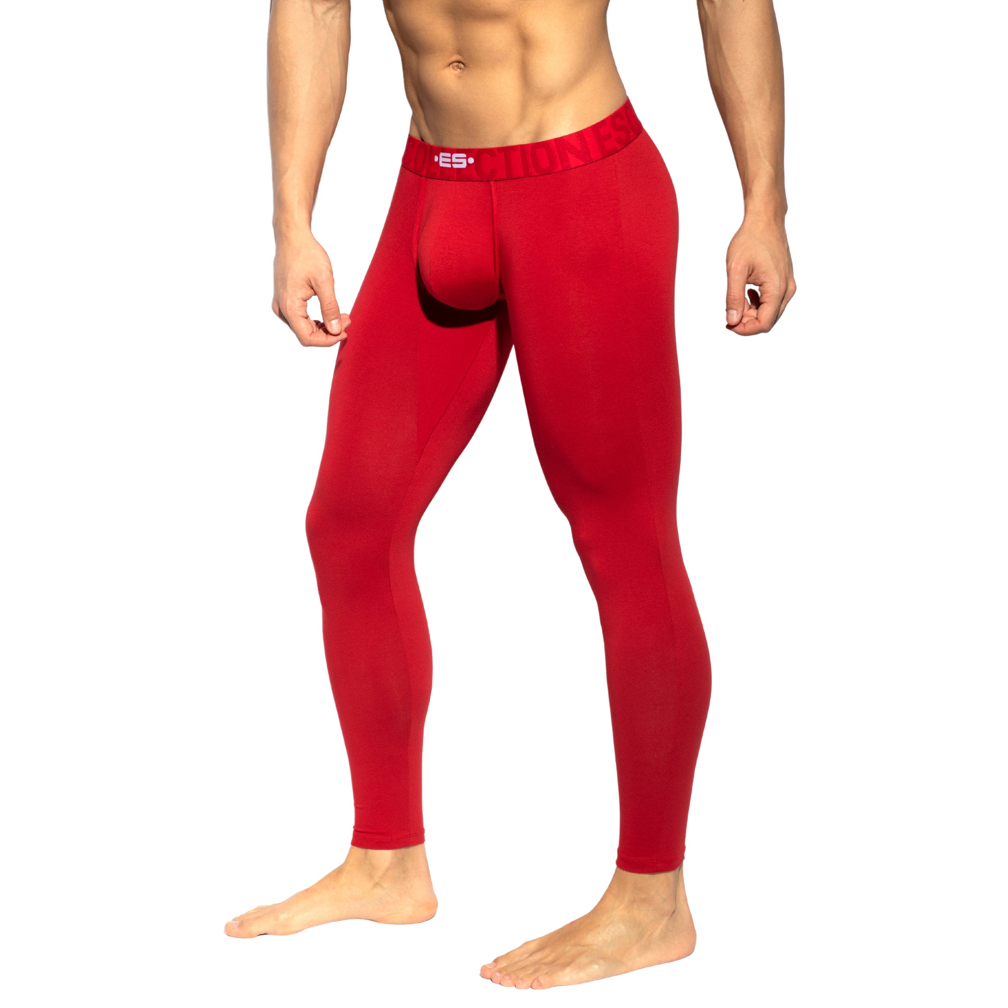 ES Collection Basic Cotton Long John Red UN411