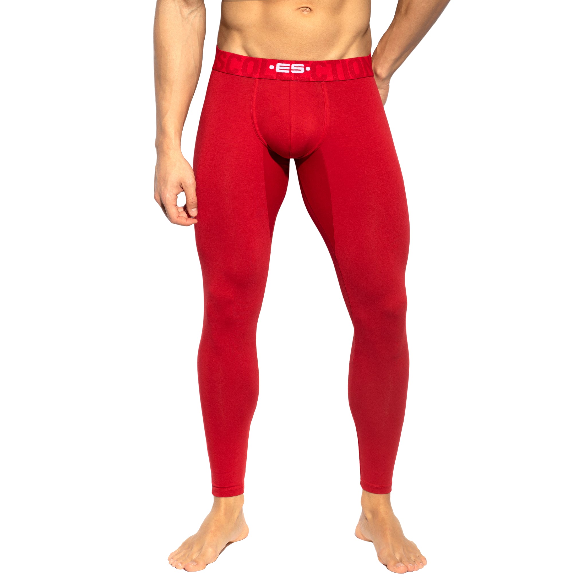 ES Collection Basic Cotton Long John Red UN411