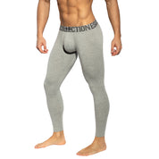 ES Collection Basic Cotton Long John Heather Grey UN411