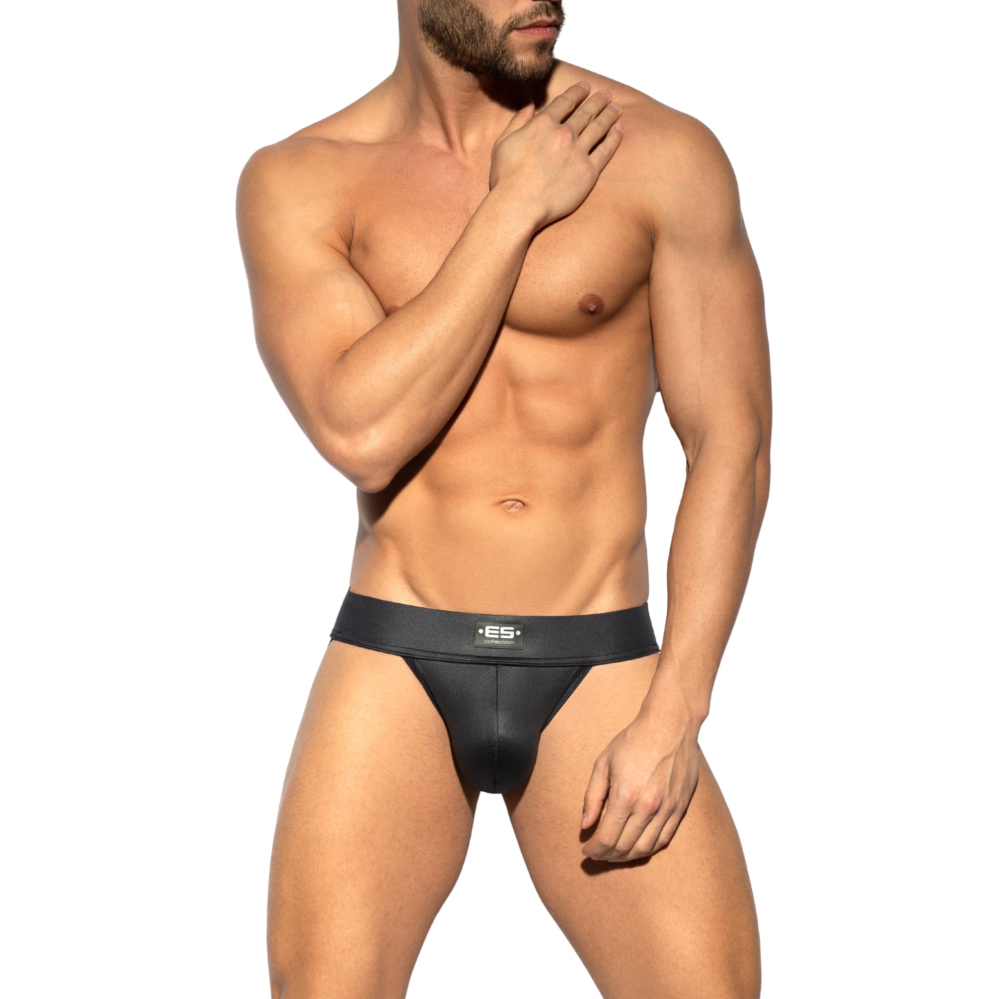 ES Collection Fetish Jock Black UN442