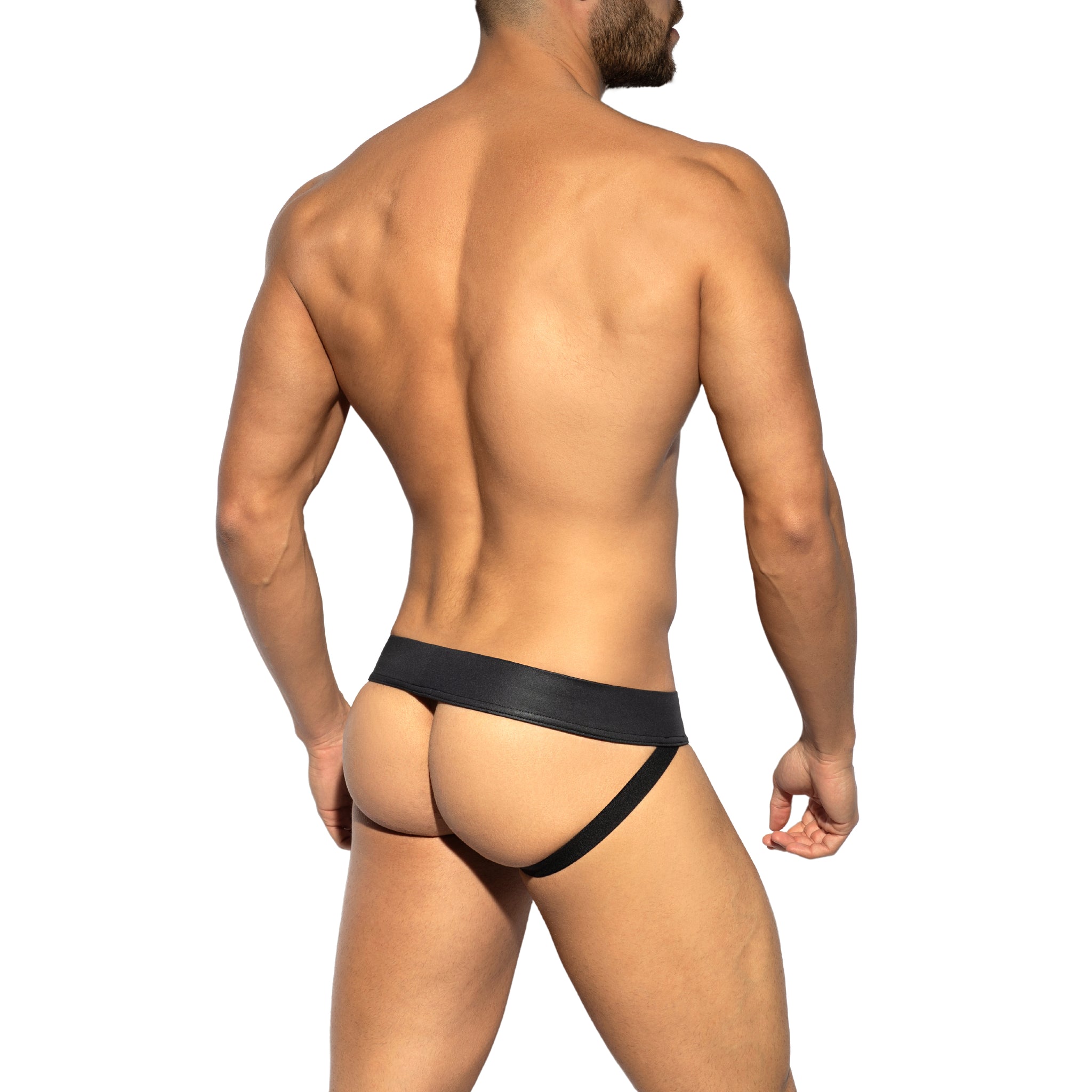 ES Collection Fetish Jock Black UN442