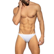 ES Collection Recycled Rib Thong White UN492