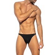 ES Collection Recycled Rib Thong Black UN492