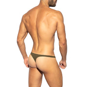 ES Collection Recycled Rib Thong Khaki UN492