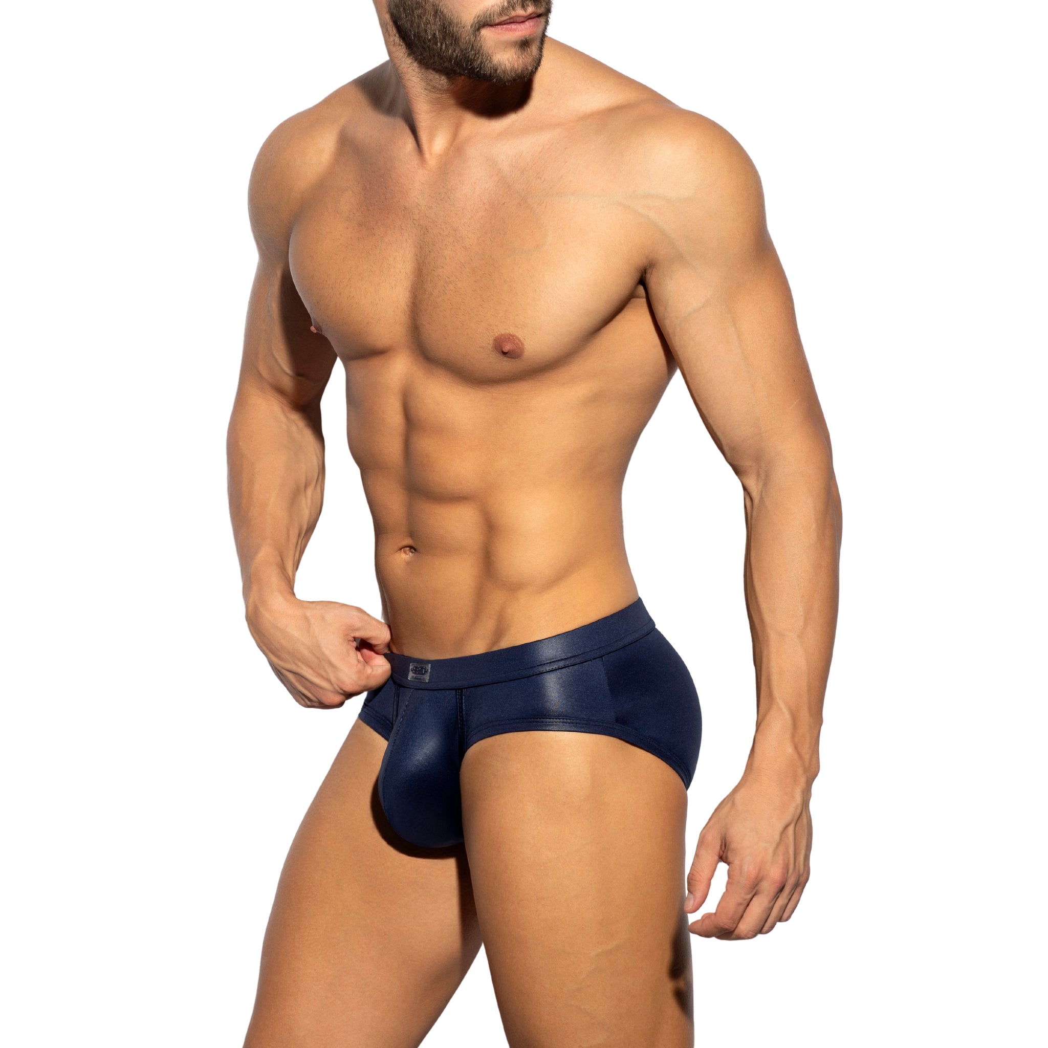 ES Collection Eco Shiny Brief Navy UN562