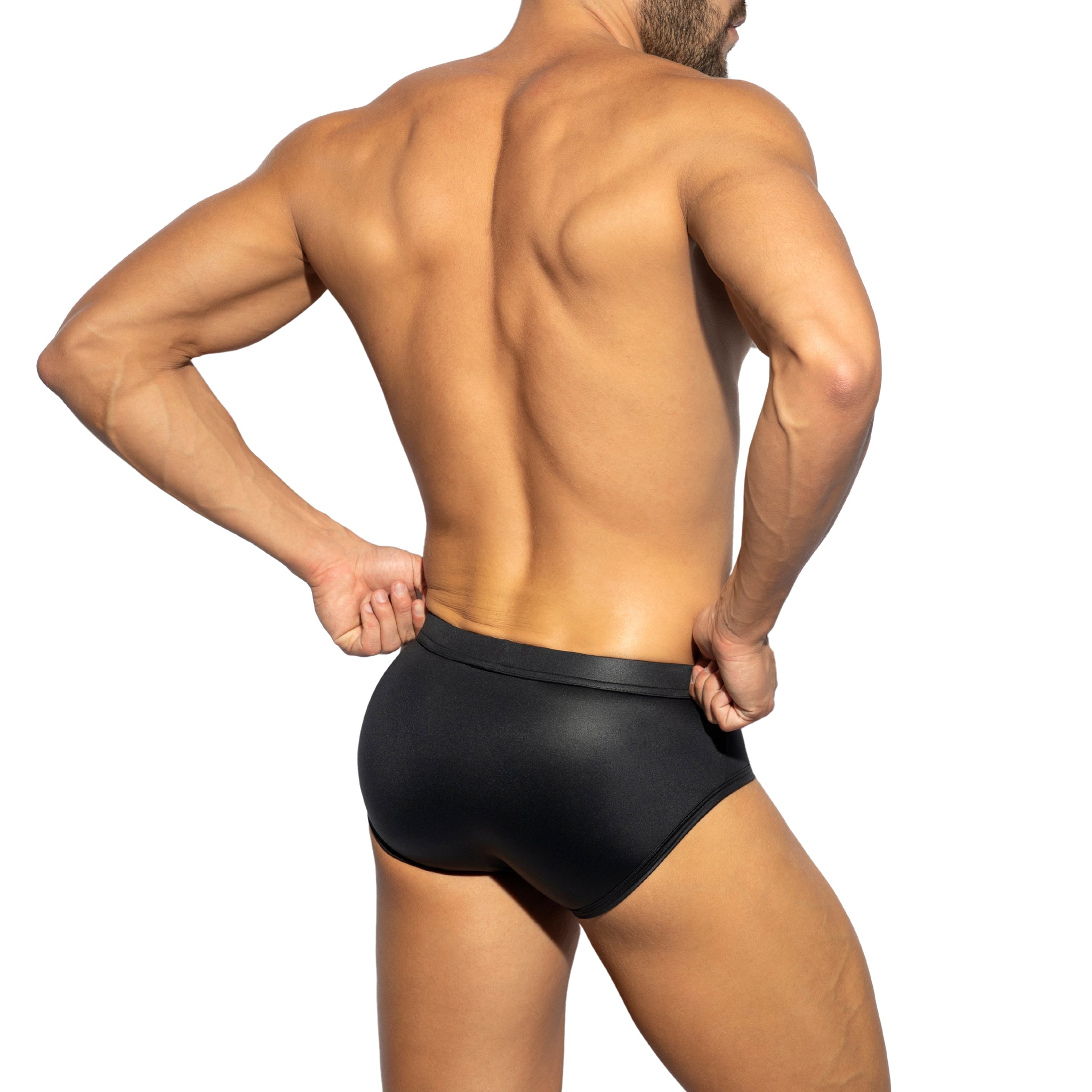 ES Collection Eco Shiny Brief Black UN562