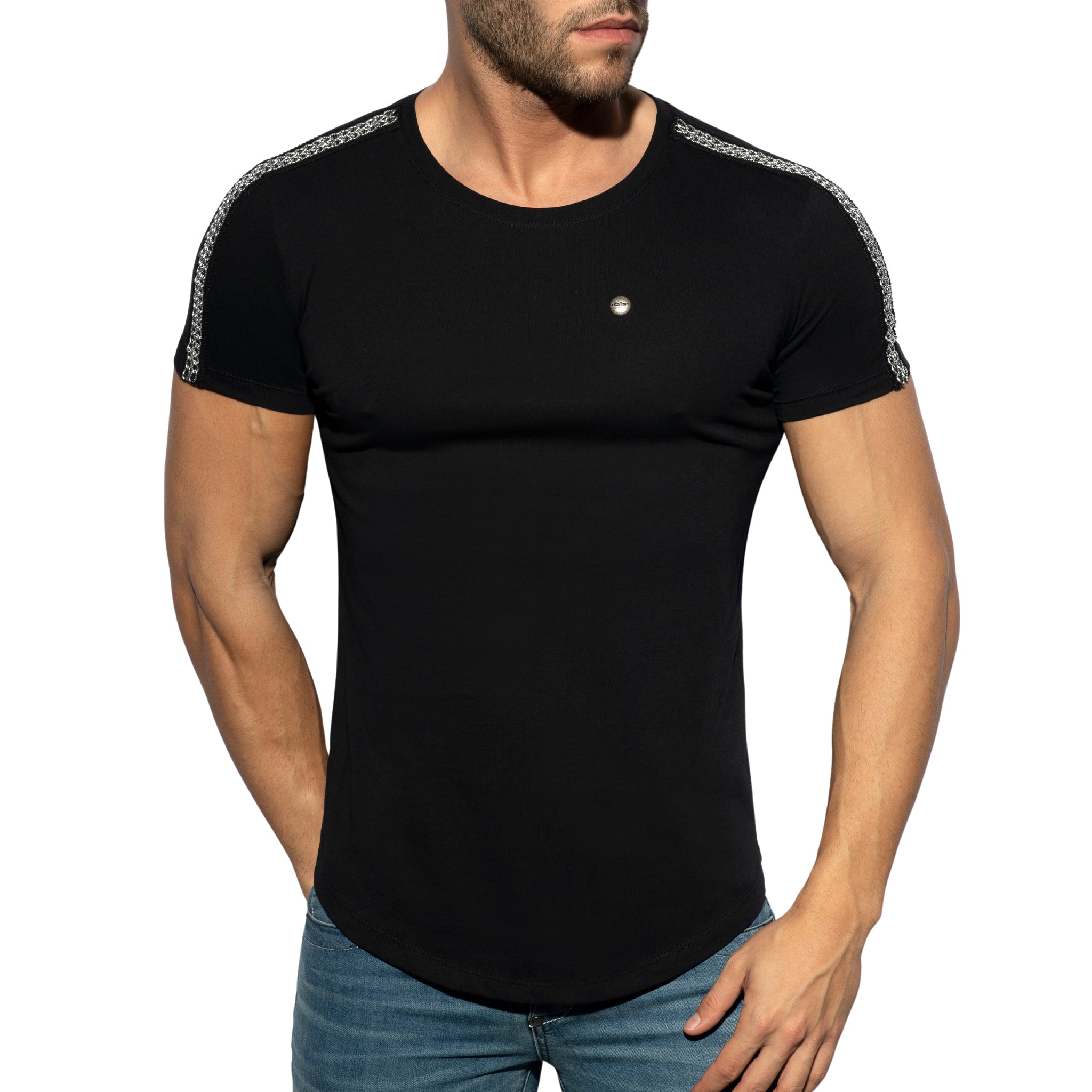 ES Collection Chains T-Shirt Black TS289