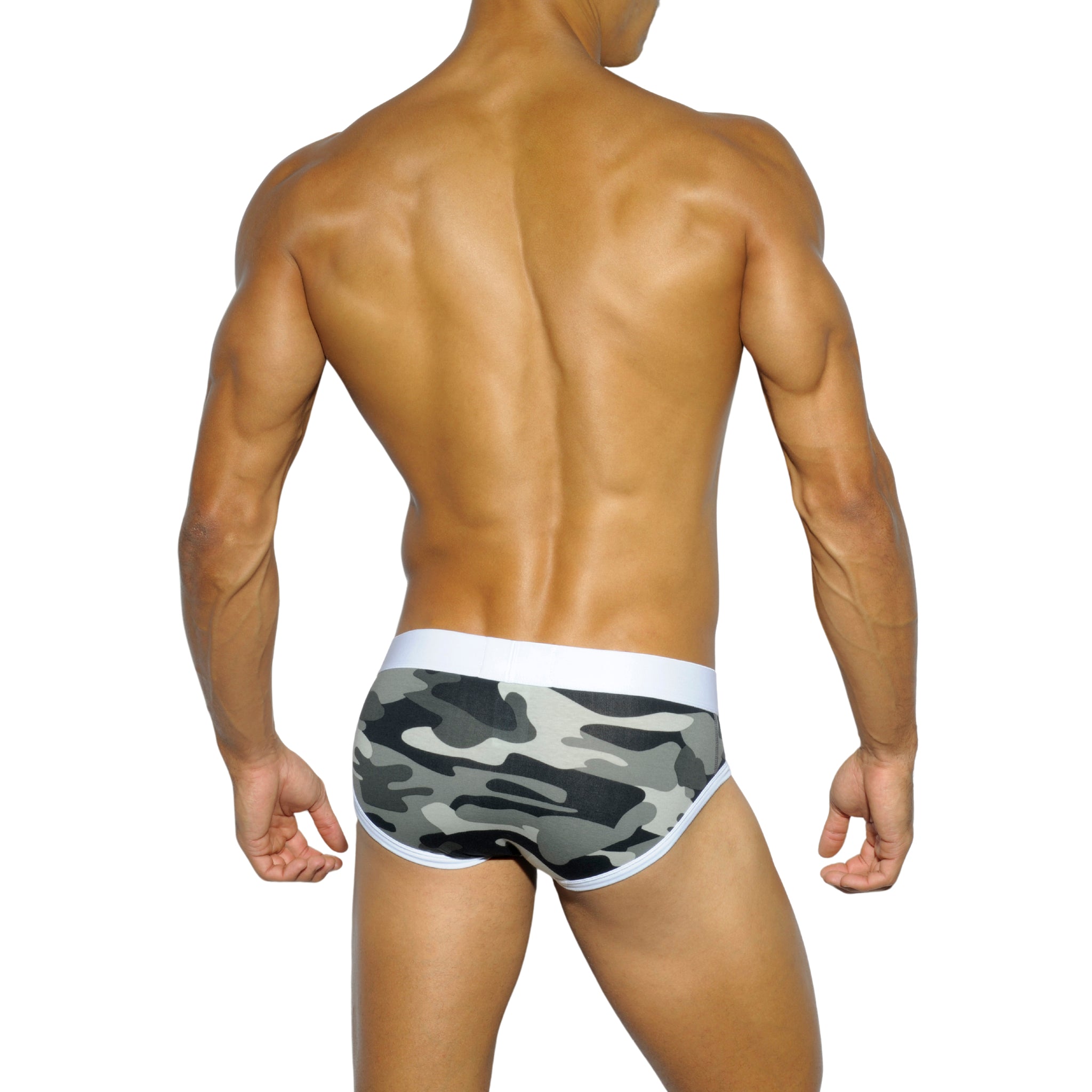 ES Collection Camouflage Basic Brief Grey Camouflage UN196