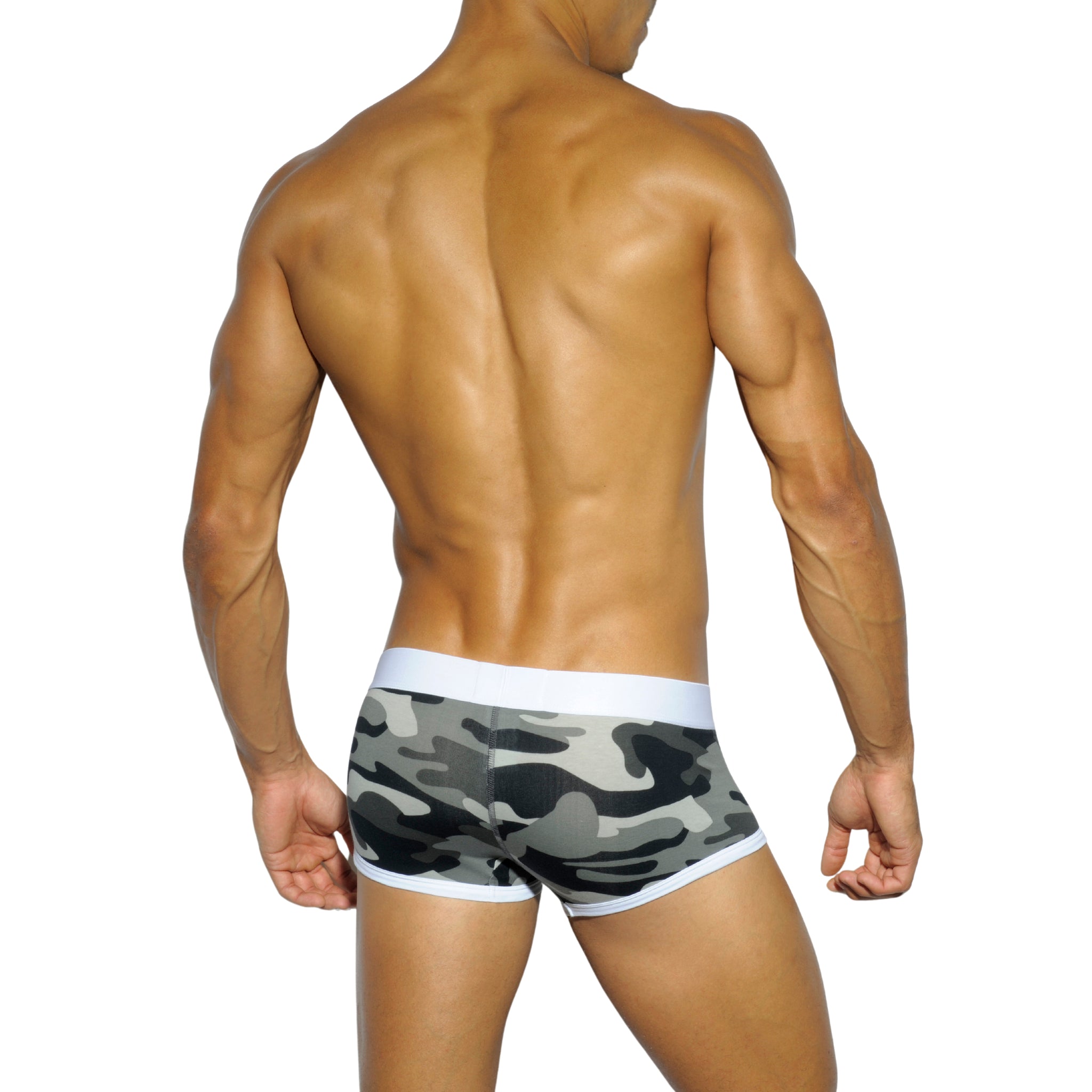 ES Collection Camouflage Basic Mini Boxer Grey Camouflage UN197