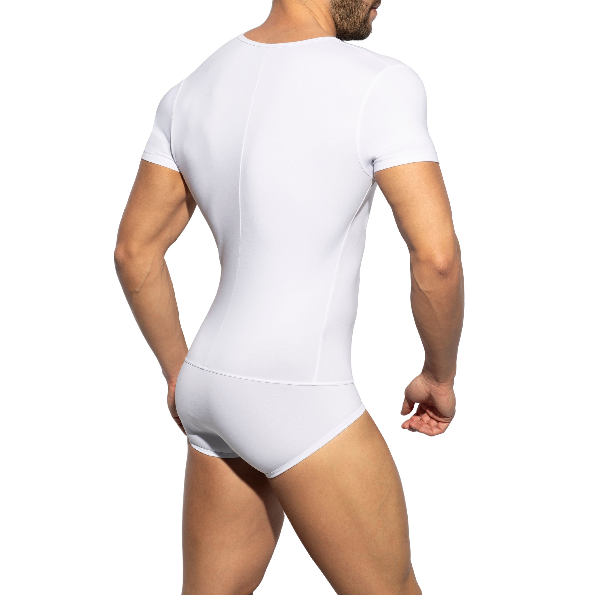ES Collection Cotton Bodysuit White UN486