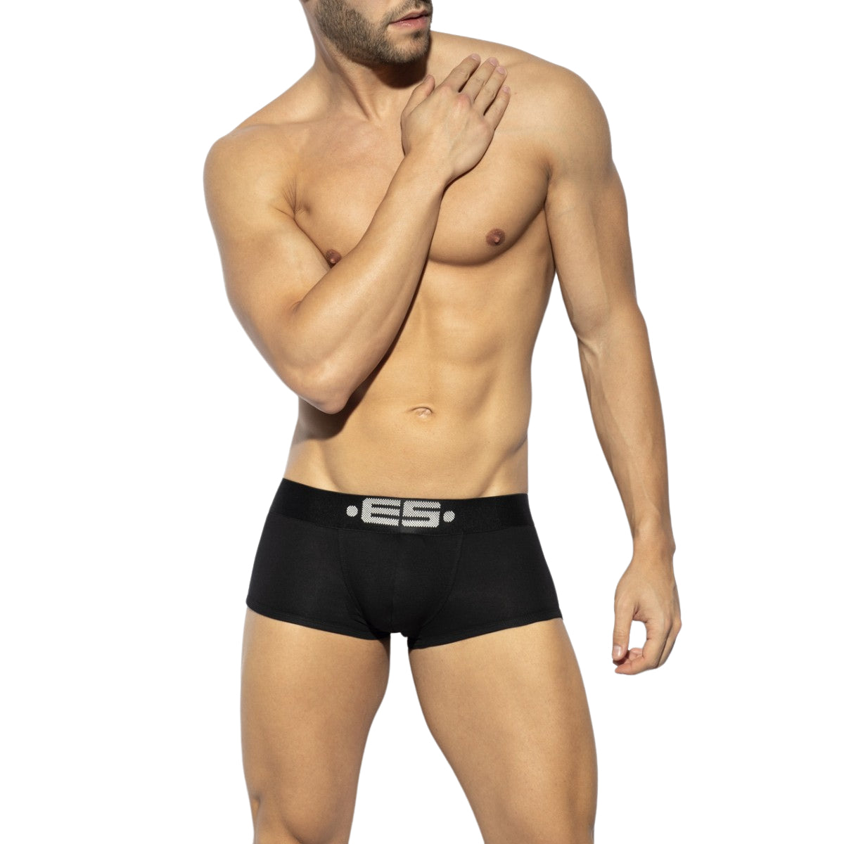 ES Collection Basic Modal Short Boxer Black UN116