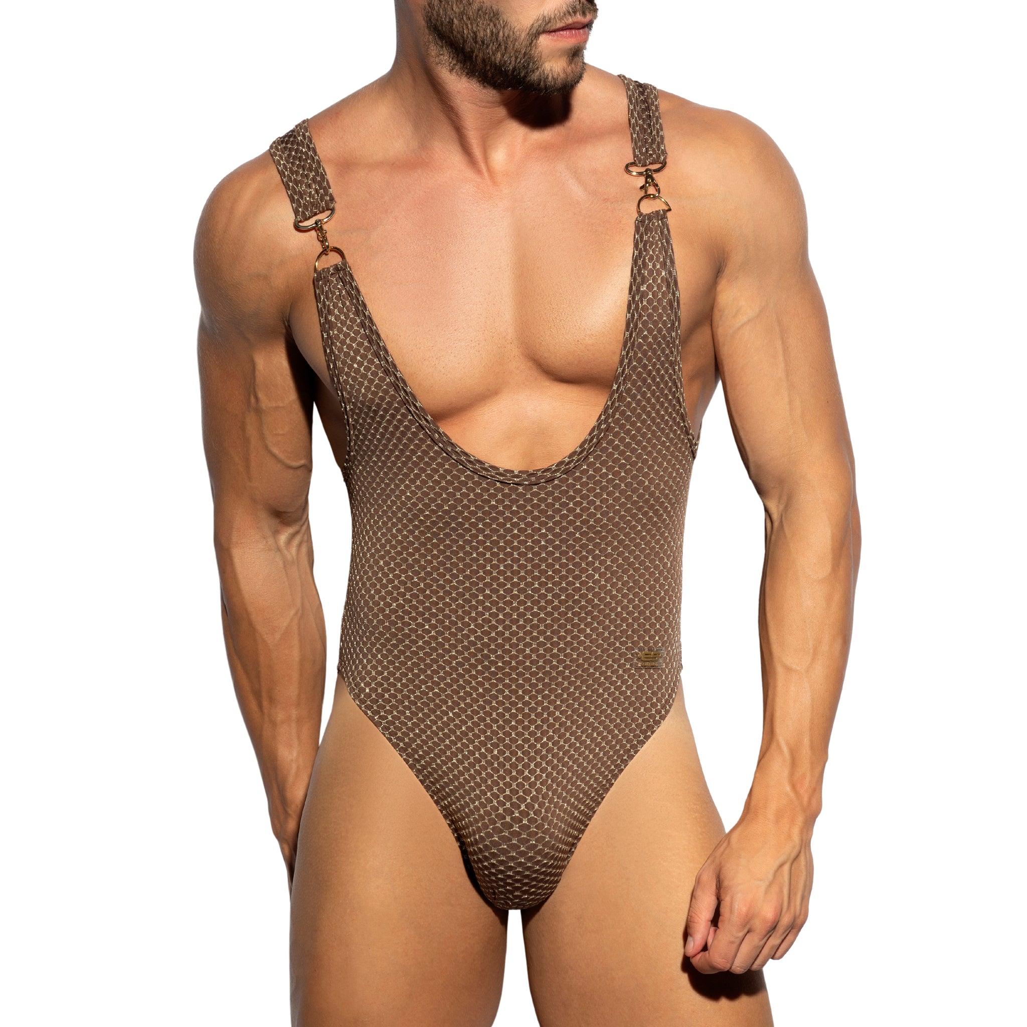 ES Collection Luxury Swimsuit Brown 2228