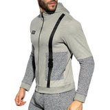 ES Collection High End Spike Jacket Heather Grey SP296