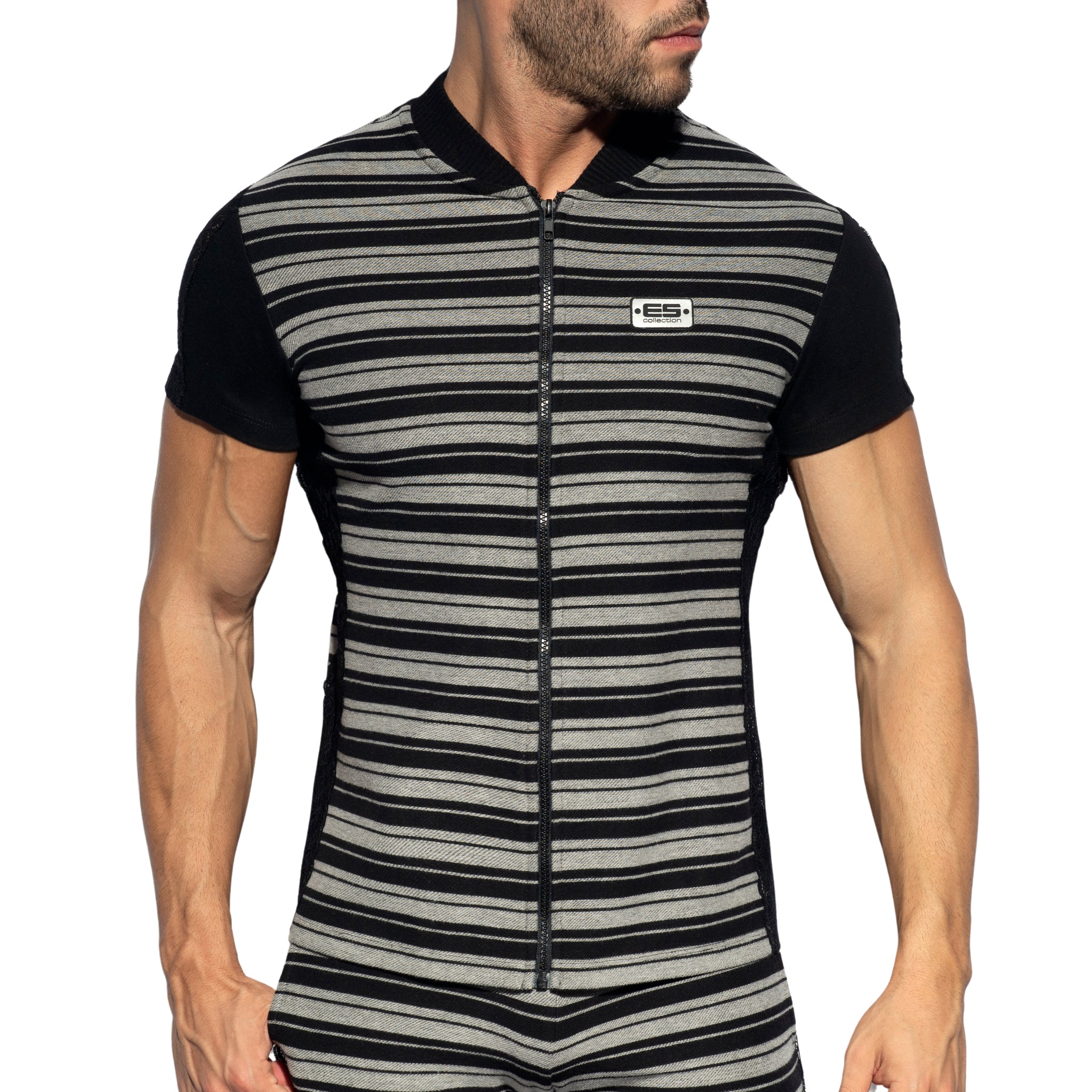 ES Collection Florence Polo-Shirt Black SP314