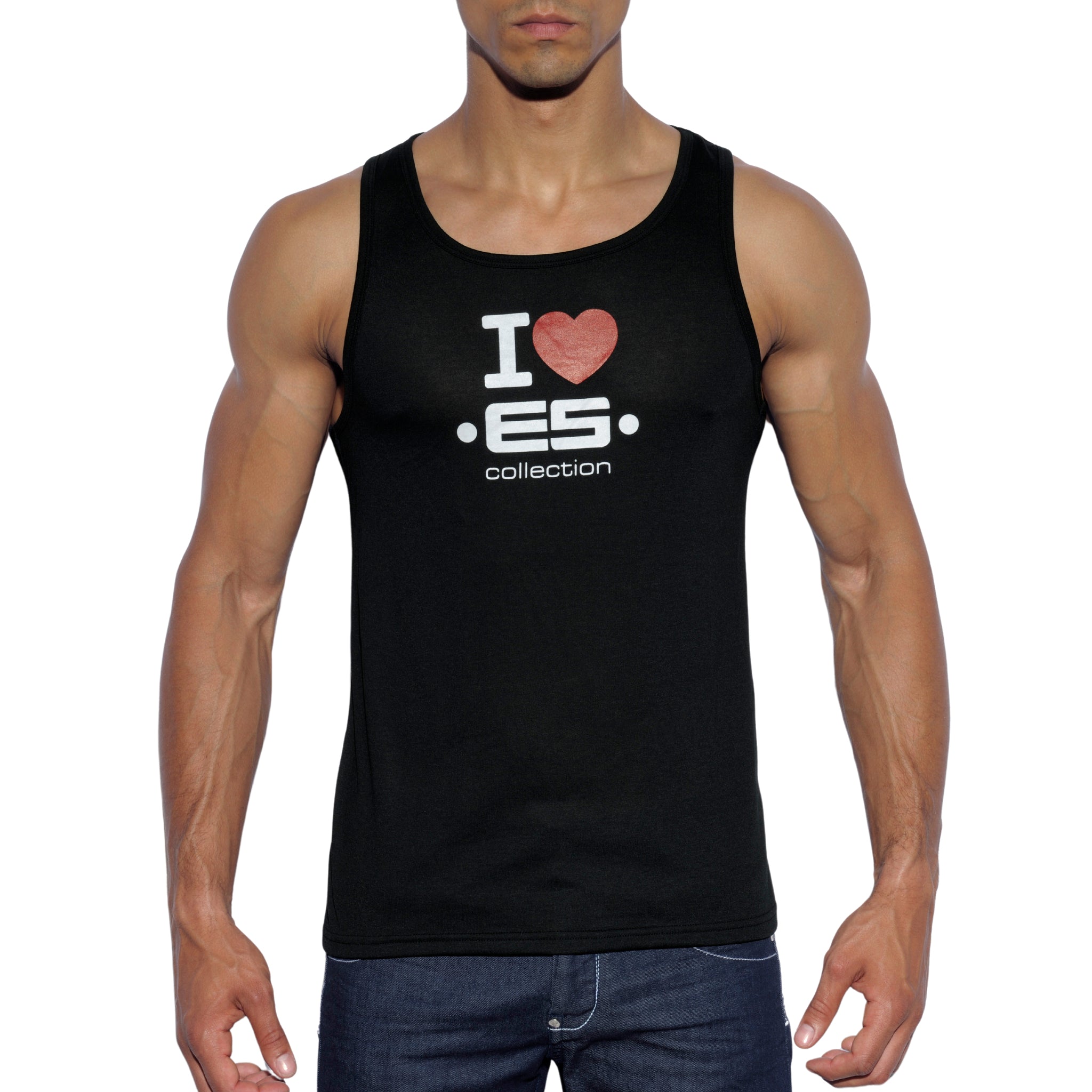 ES Collection I Love ES Tank Top Black TS183