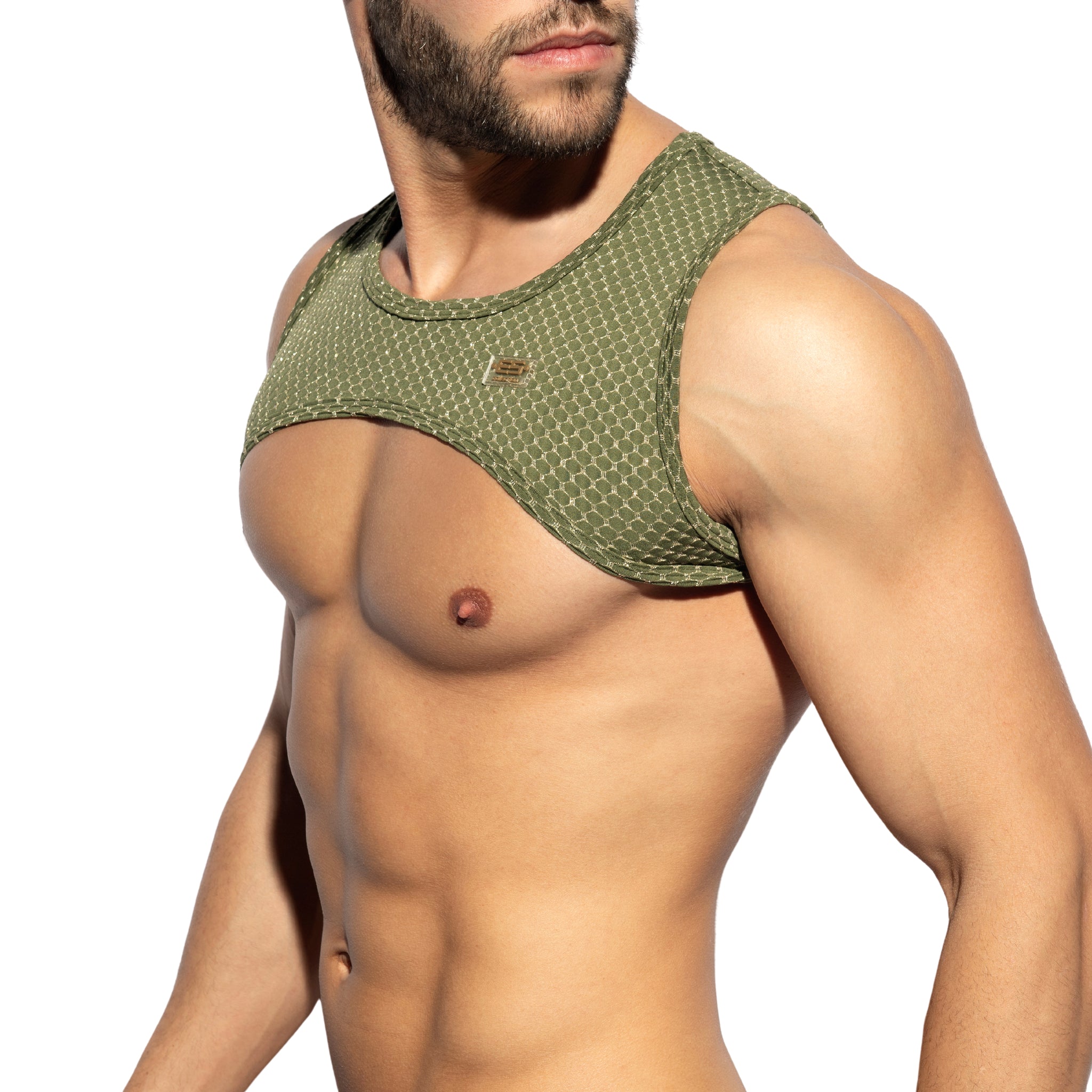 ES Collection Luxury Harness Khaki TS300