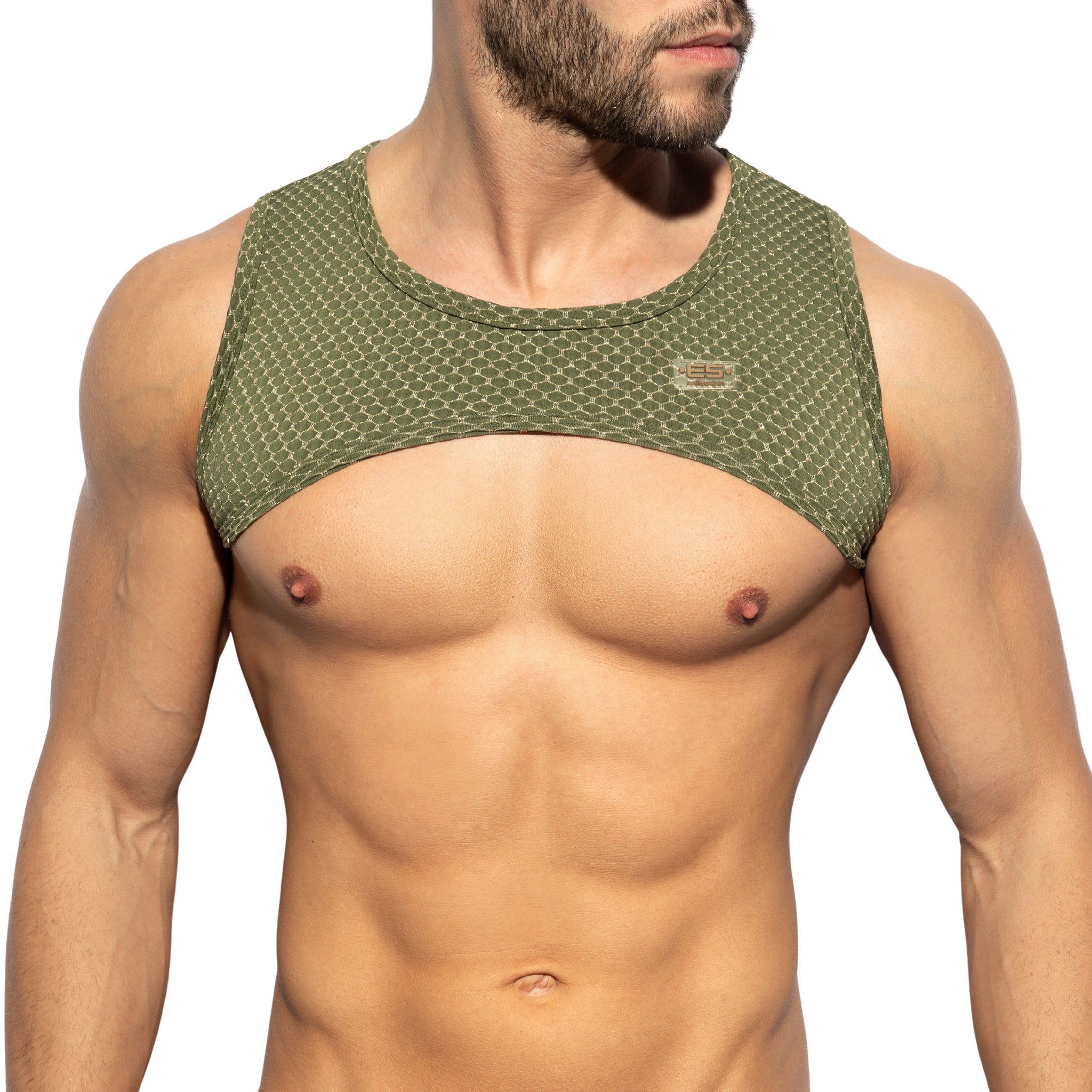 ES Collection Luxury Harness Khaki TS300