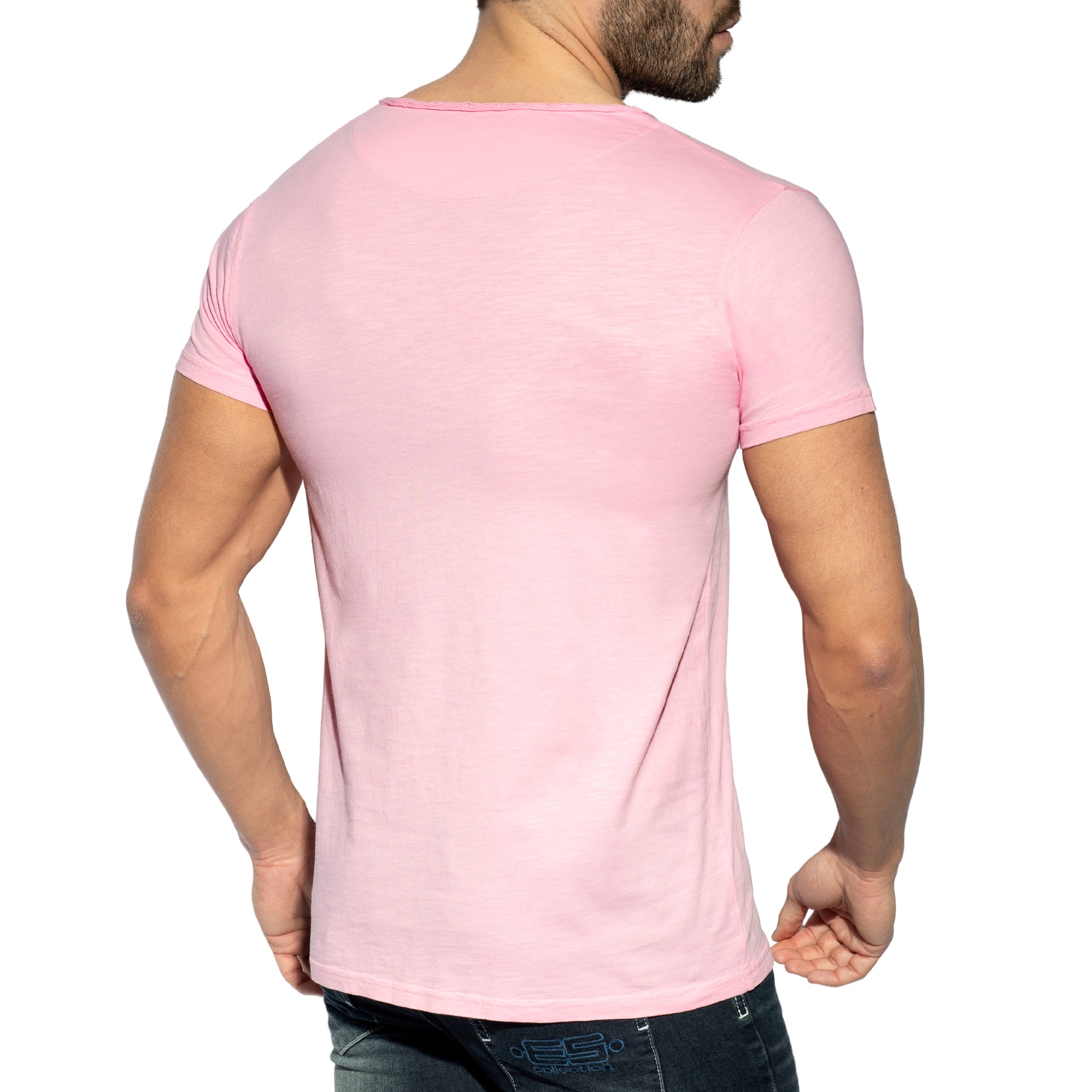 ES Collection Flame Luxury T-Shirt Pink TS305